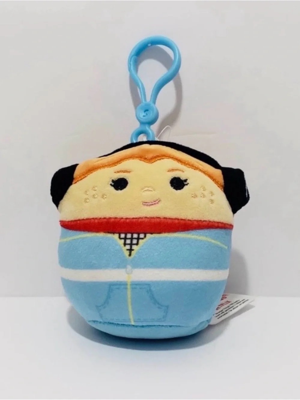 🆕 Squishmallows Stranger Things Max Plush With Backpack Bag Keychain Clip 3.75”